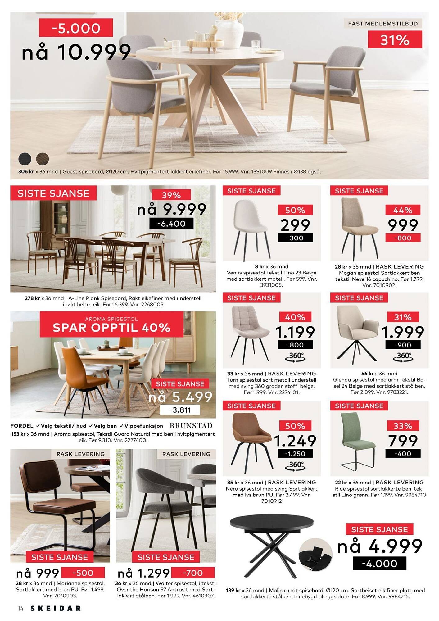 Skeidar kundeavis (2025-11-10 - 2025-11-16)