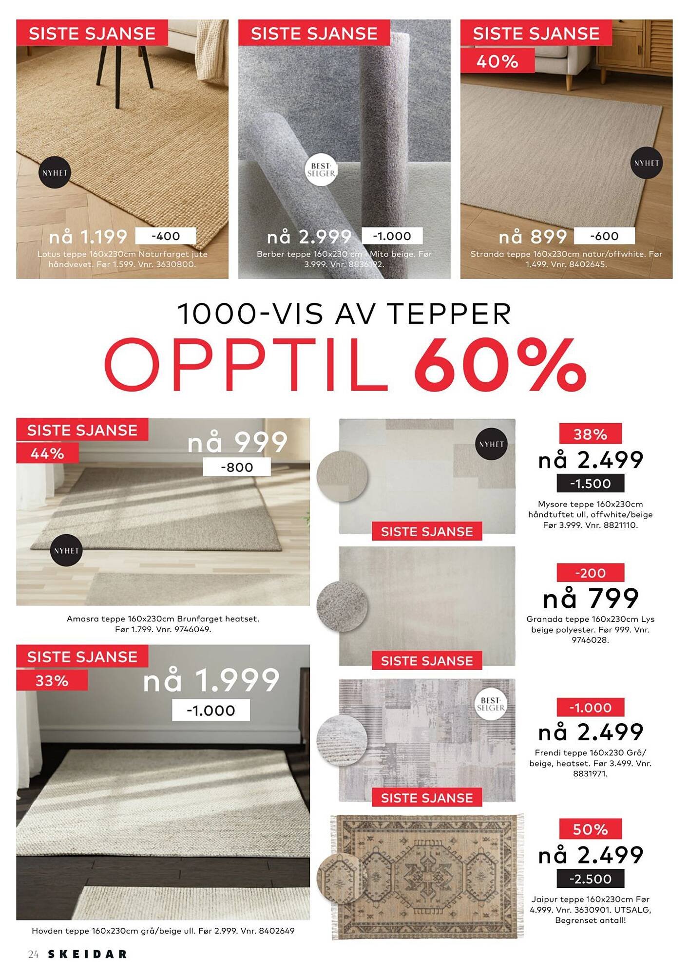 Skeidar kundeavis (2025-11-10 - 2025-11-16)