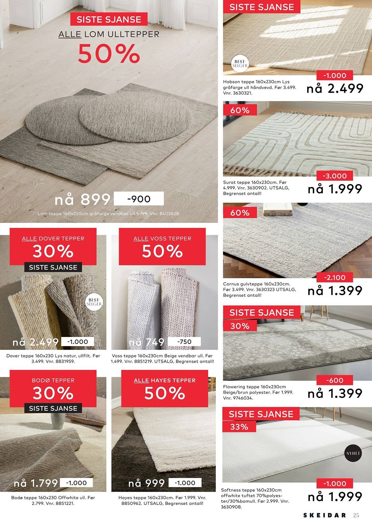 Skeidar kundeavis (2025-11-10 - 2025-11-16)