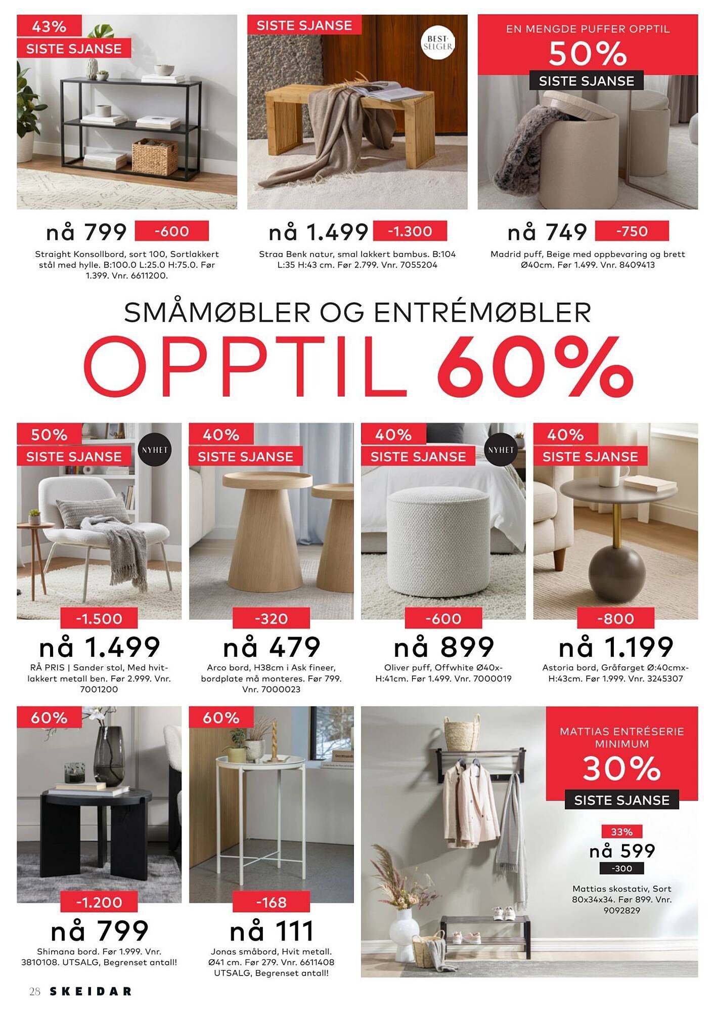 Skeidar kundeavis (2025-11-10 - 2025-11-16)