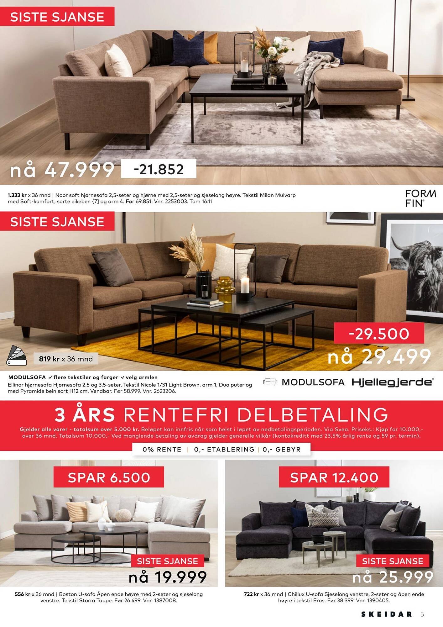 Skeidar kundeavis (2025-11-10 - 2025-11-16)