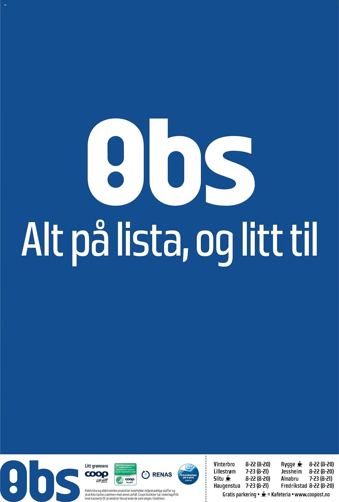 Coop Obs kundeavis (2026-03-16 - 2026-03-22)