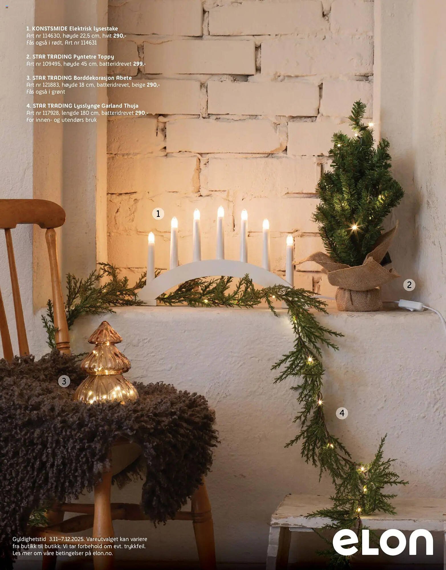 ELON kundeavis (2025-11-03 - 2025-12-07)