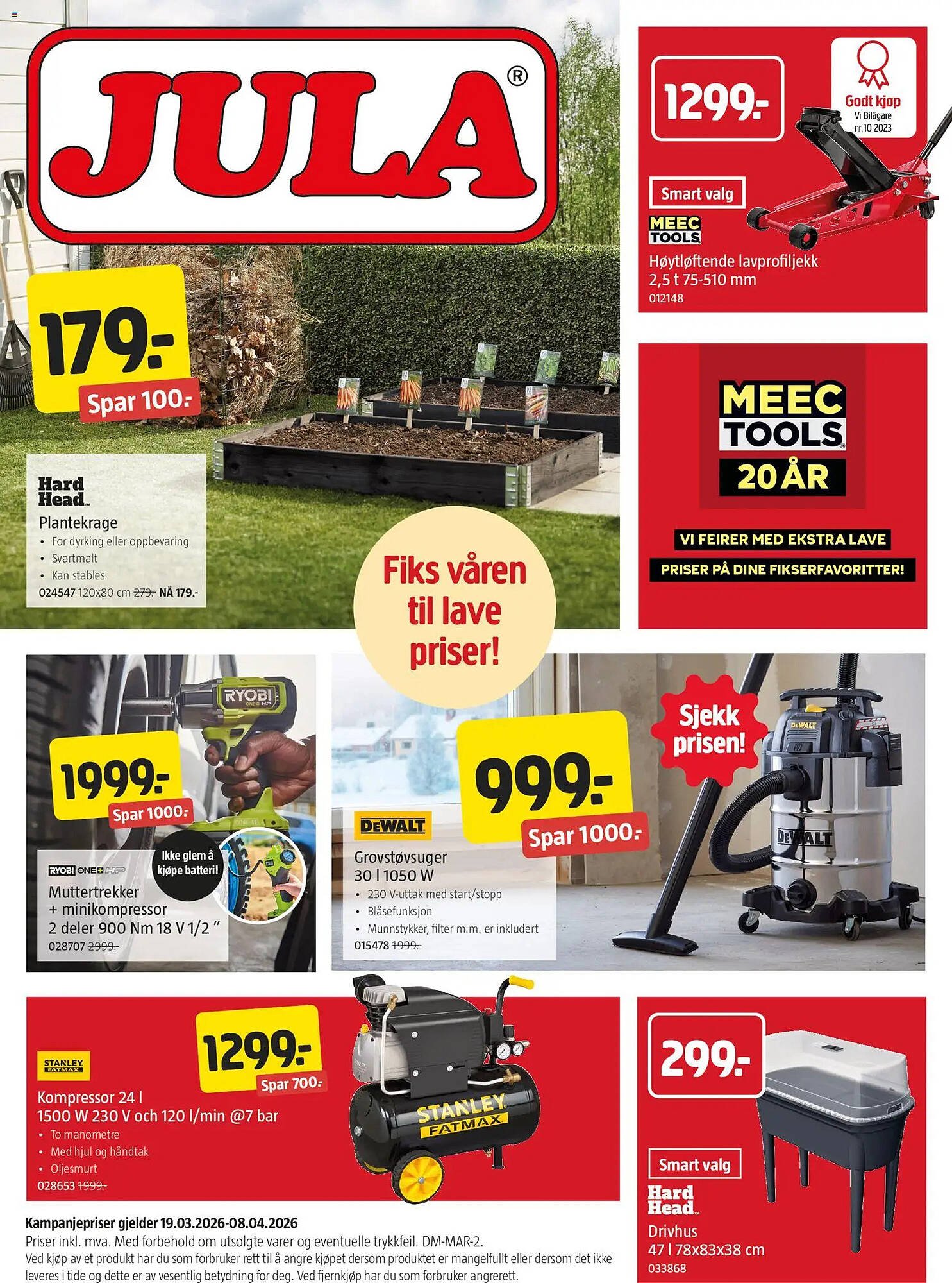 Jula kundeavis (2026-03-19 - 2026-04-08)