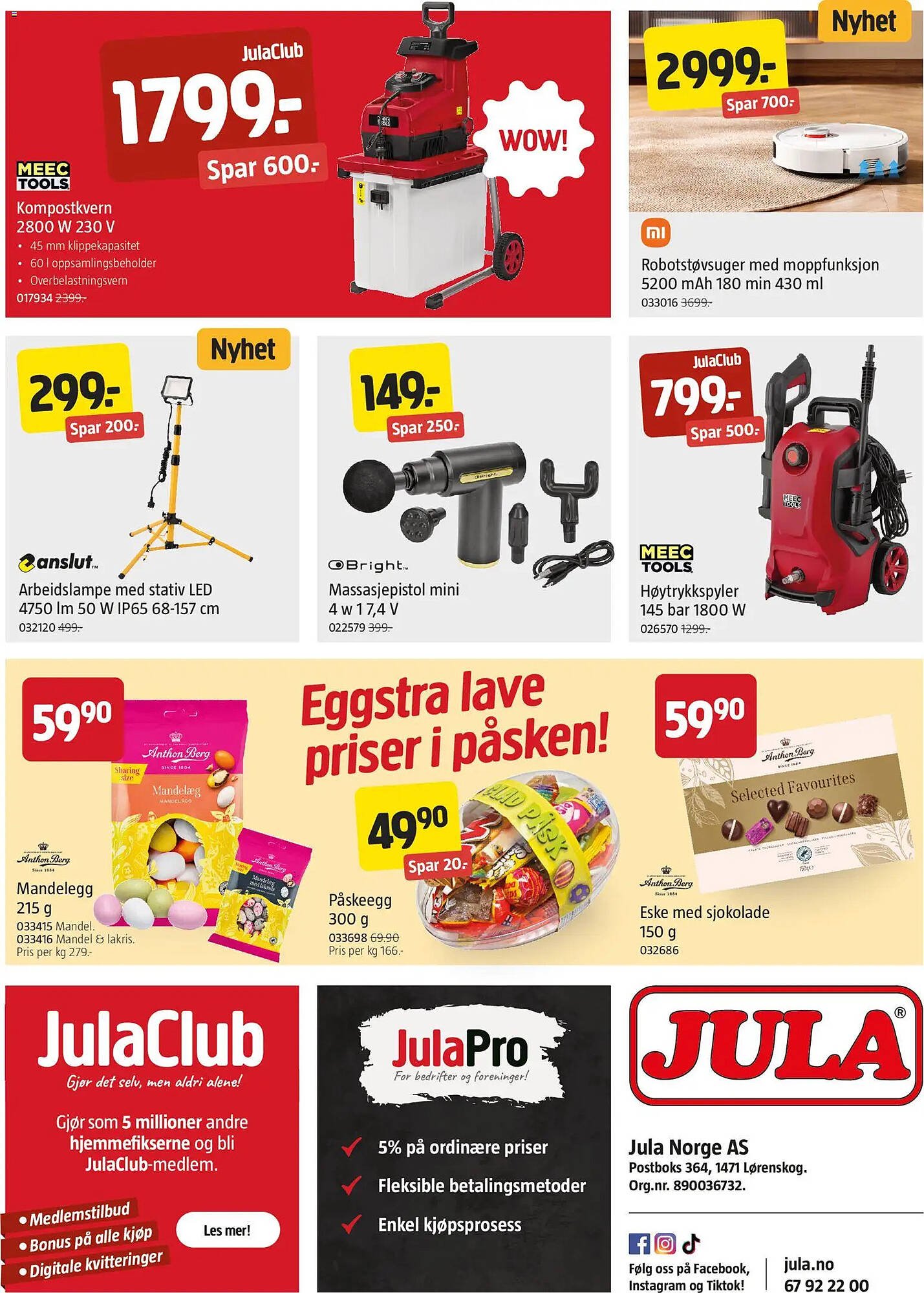 Jula kundeavis (2026-03-19 - 2026-04-08)