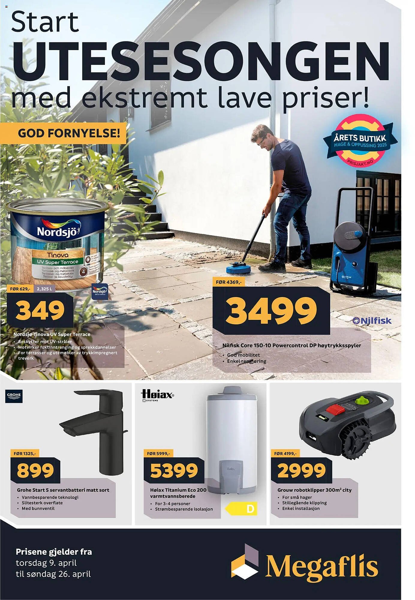 Megaflis kundeavis (2026-04-09 - 2026-04-26)