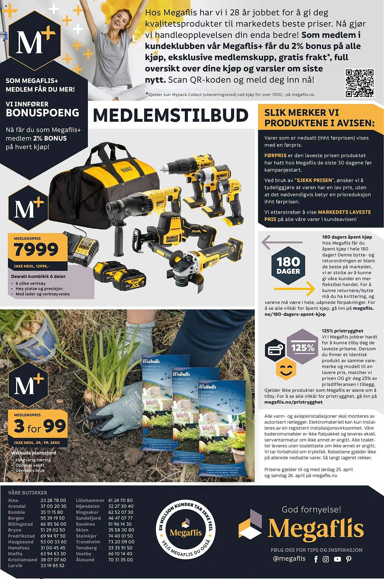 Megaflis kundeavis (2026-04-09 - 2026-04-26)