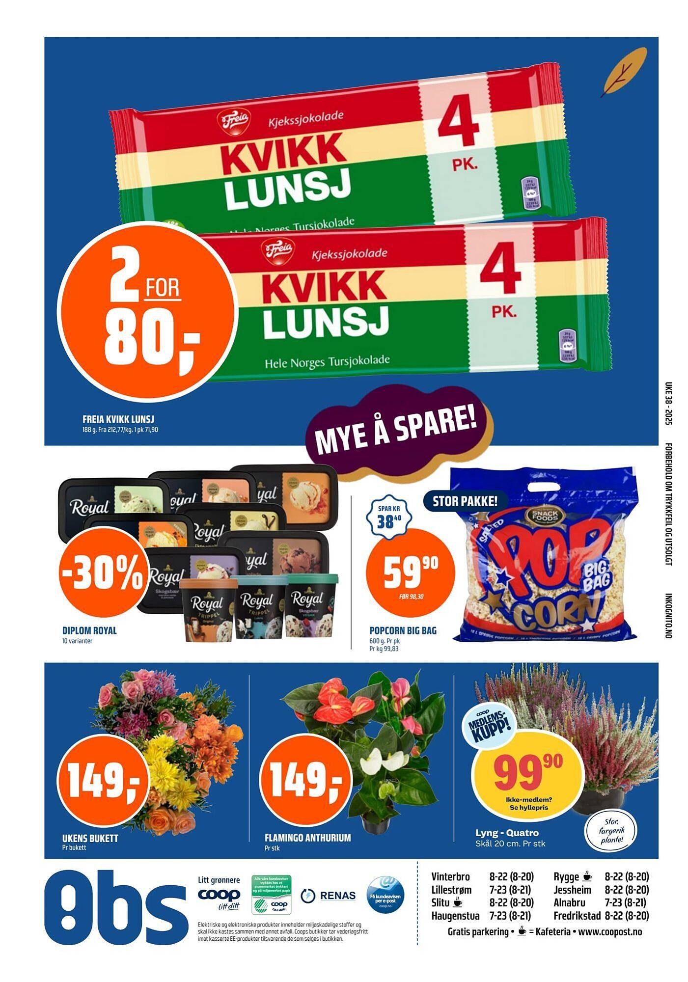 Coop Obs kundeavis (2025-09-14 - 2025-09-20)