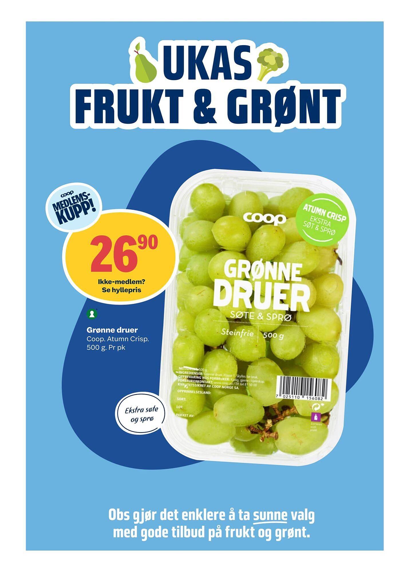 Coop Obs kundeavis (2025-09-14 - 2025-09-20)