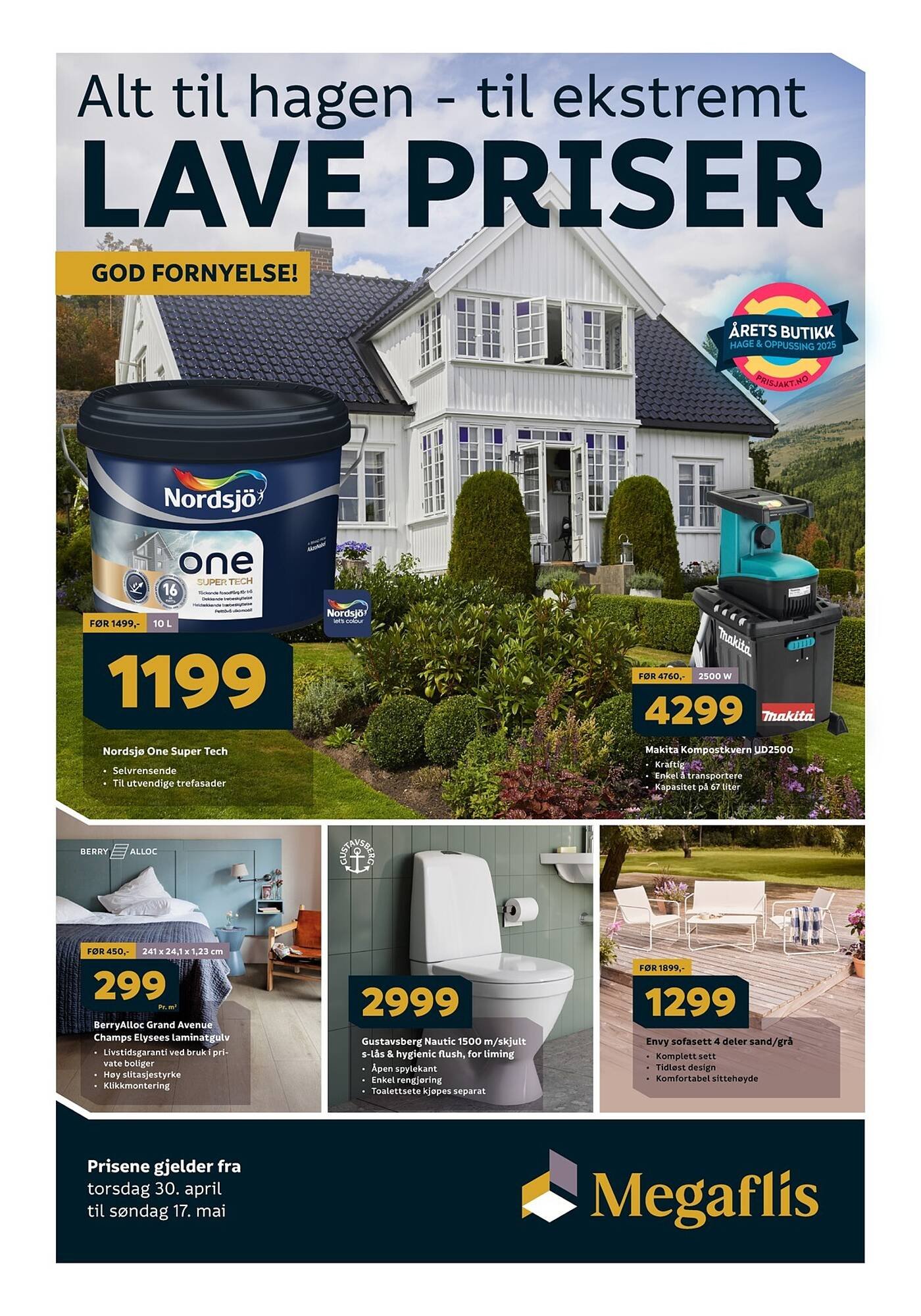 Megaflis kundeavis (2026-04-30 - 2026-05-17)