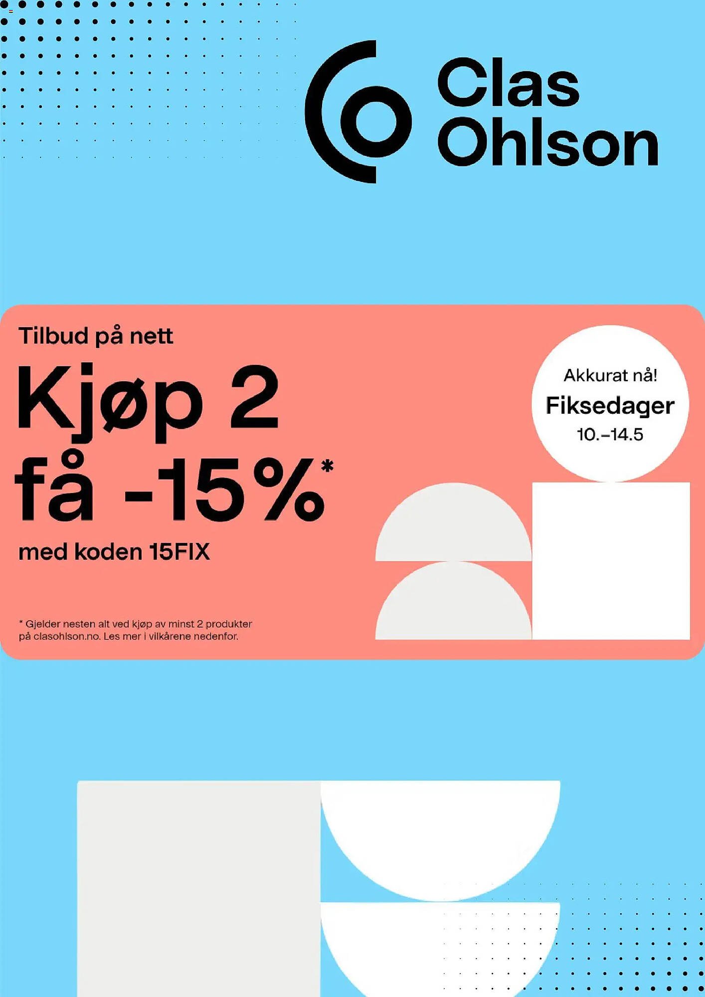 Clas Ohlson kundeavis (2026-05-13 - 2026-05-19)