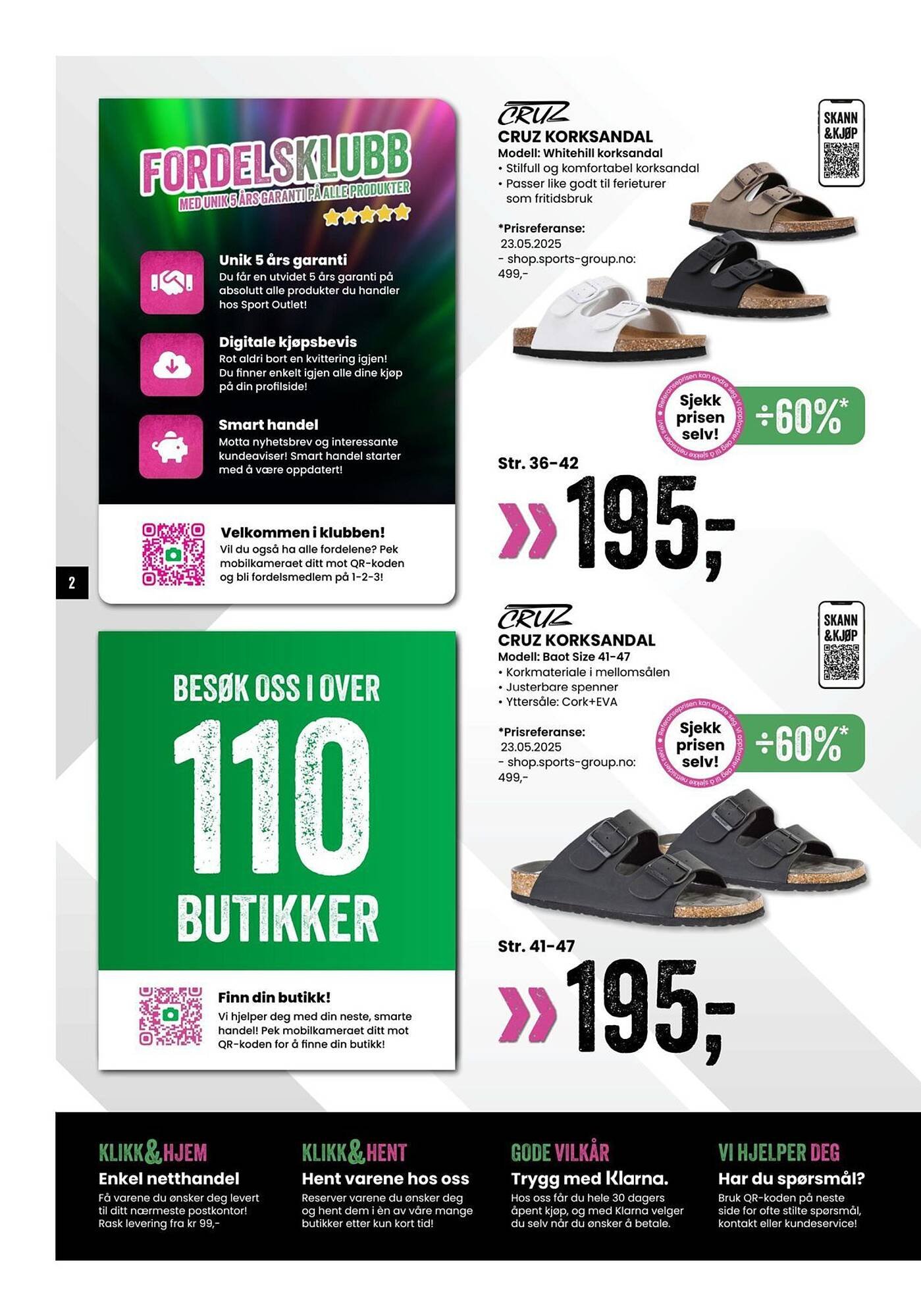 Sport Outlet kundeavis (2025-10-05 - 2025-10-10)