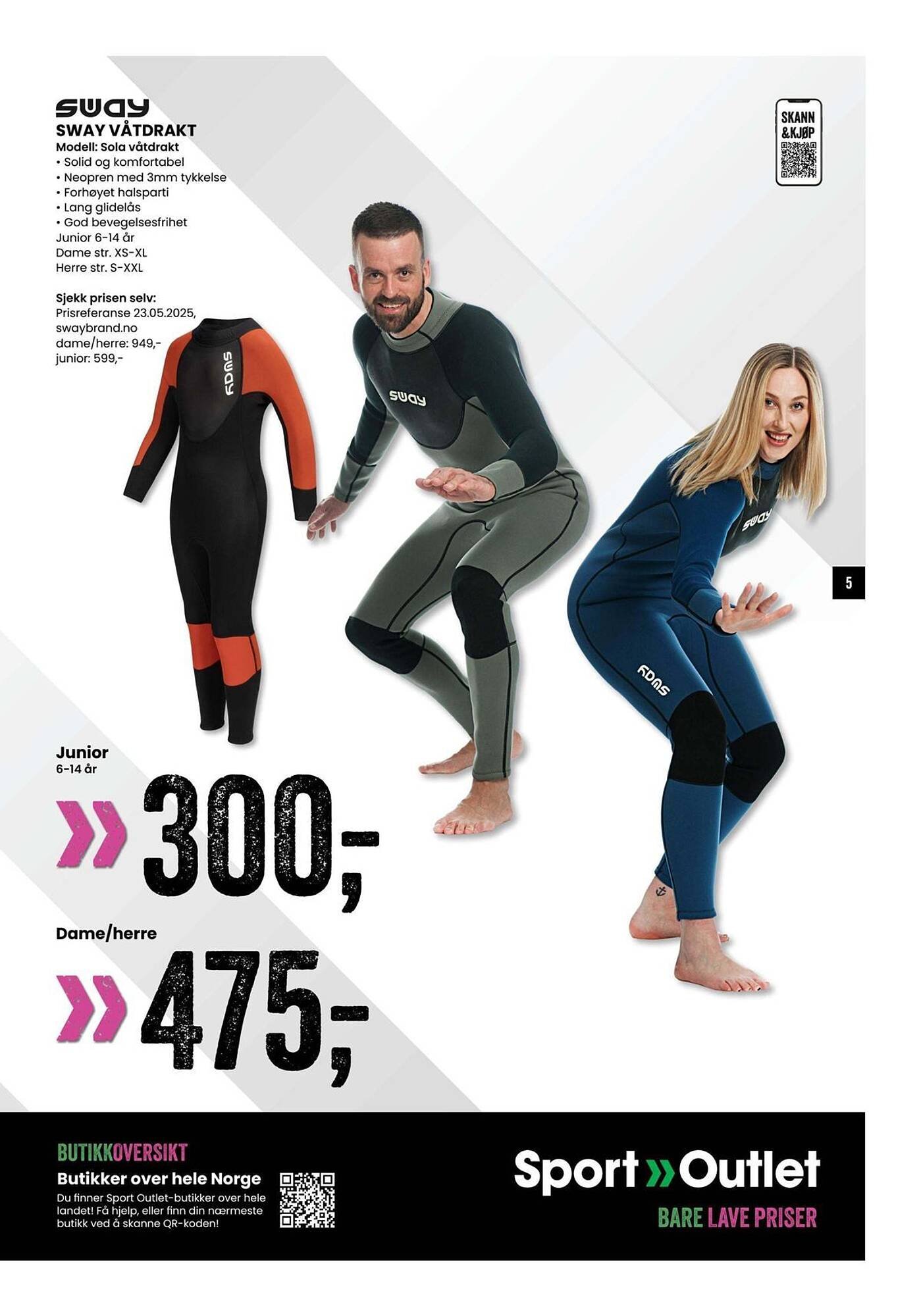Sport Outlet kundeavis (2025-10-05 - 2025-10-10)