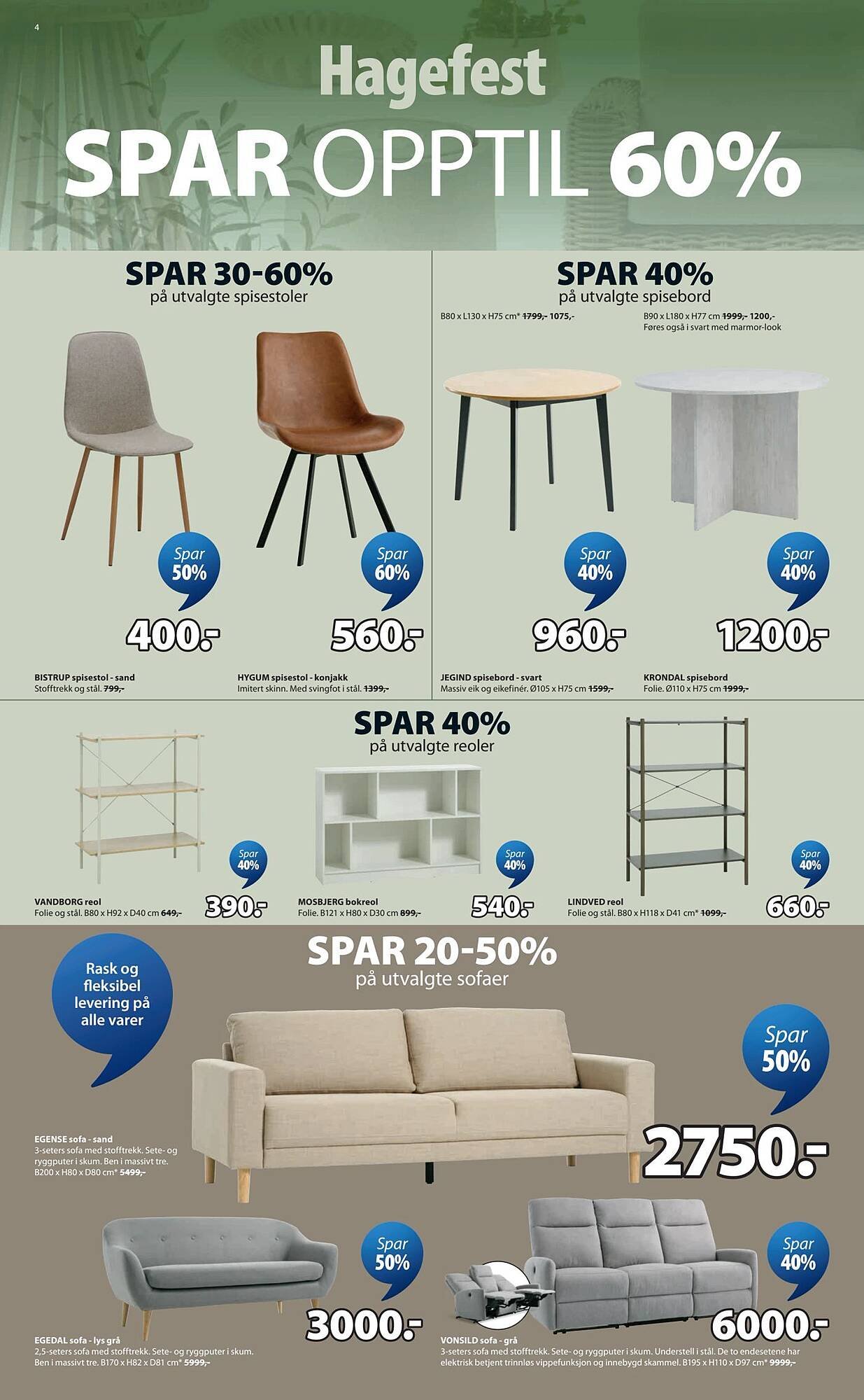 JYSK kundeavis (2026-04-20 - 2026-04-26)