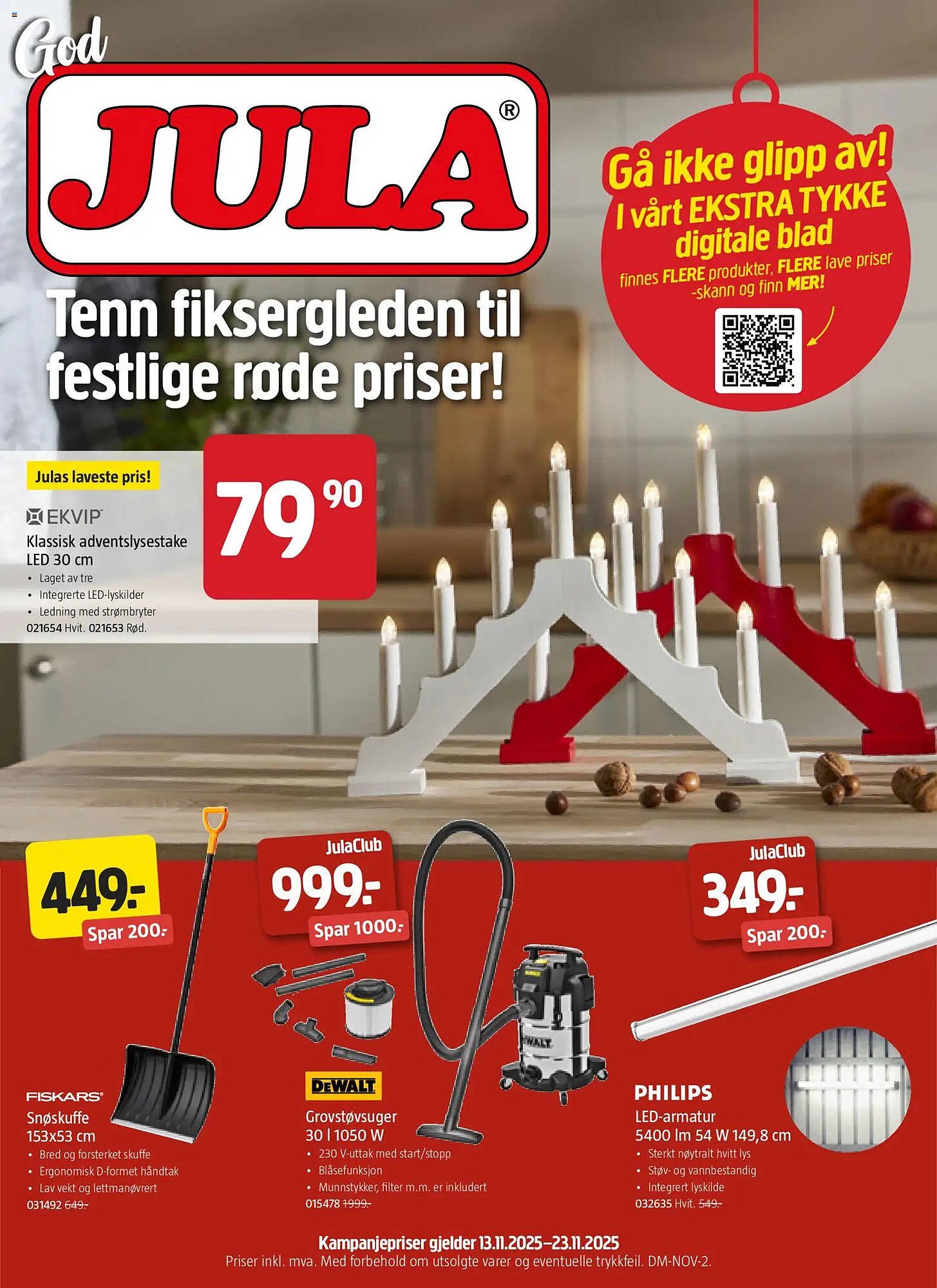 Jula kundeavis (2025-11-13 - 2025-11-23)