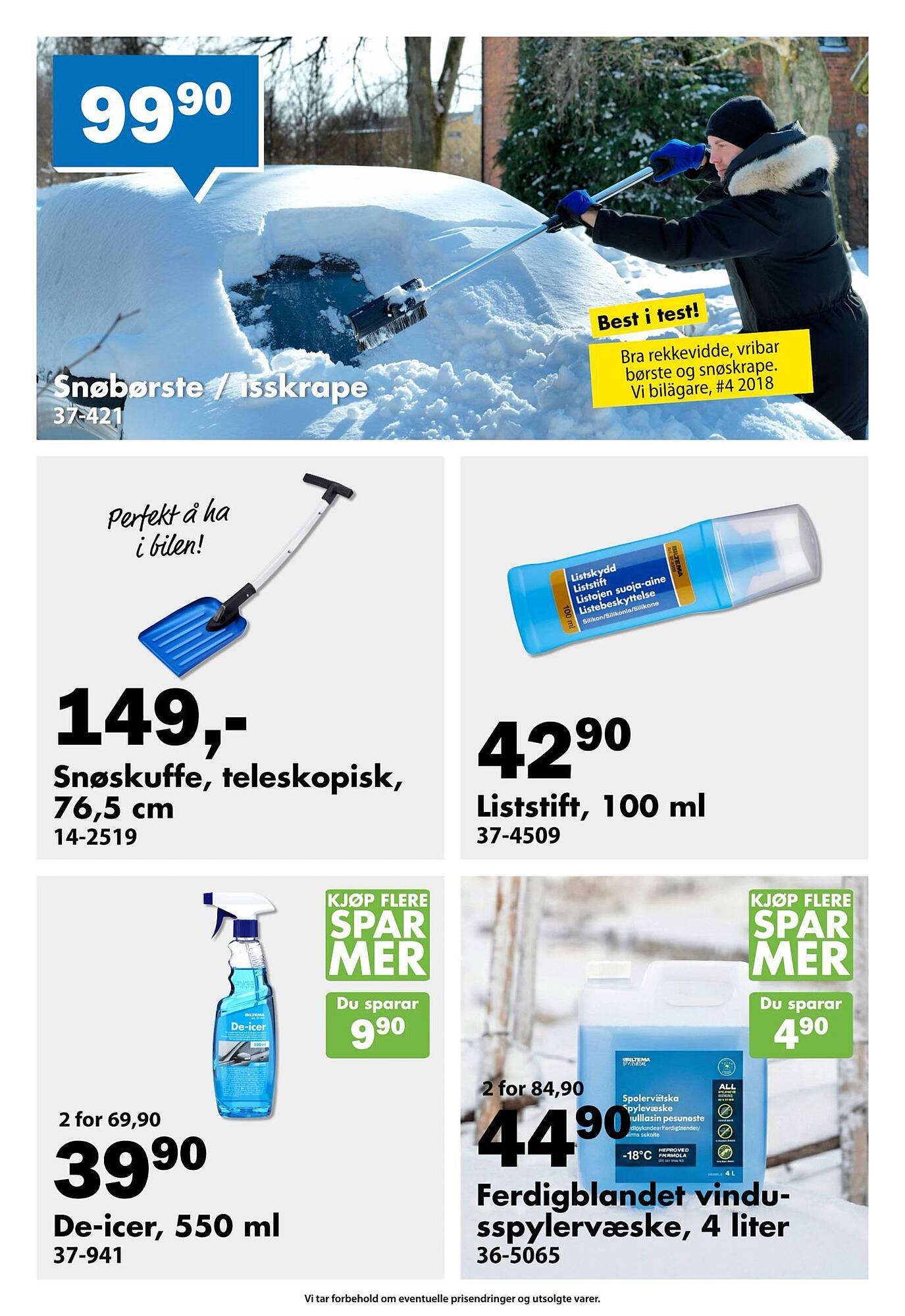 Biltema kundeavis (2026-01-08 - 2026-02-01)