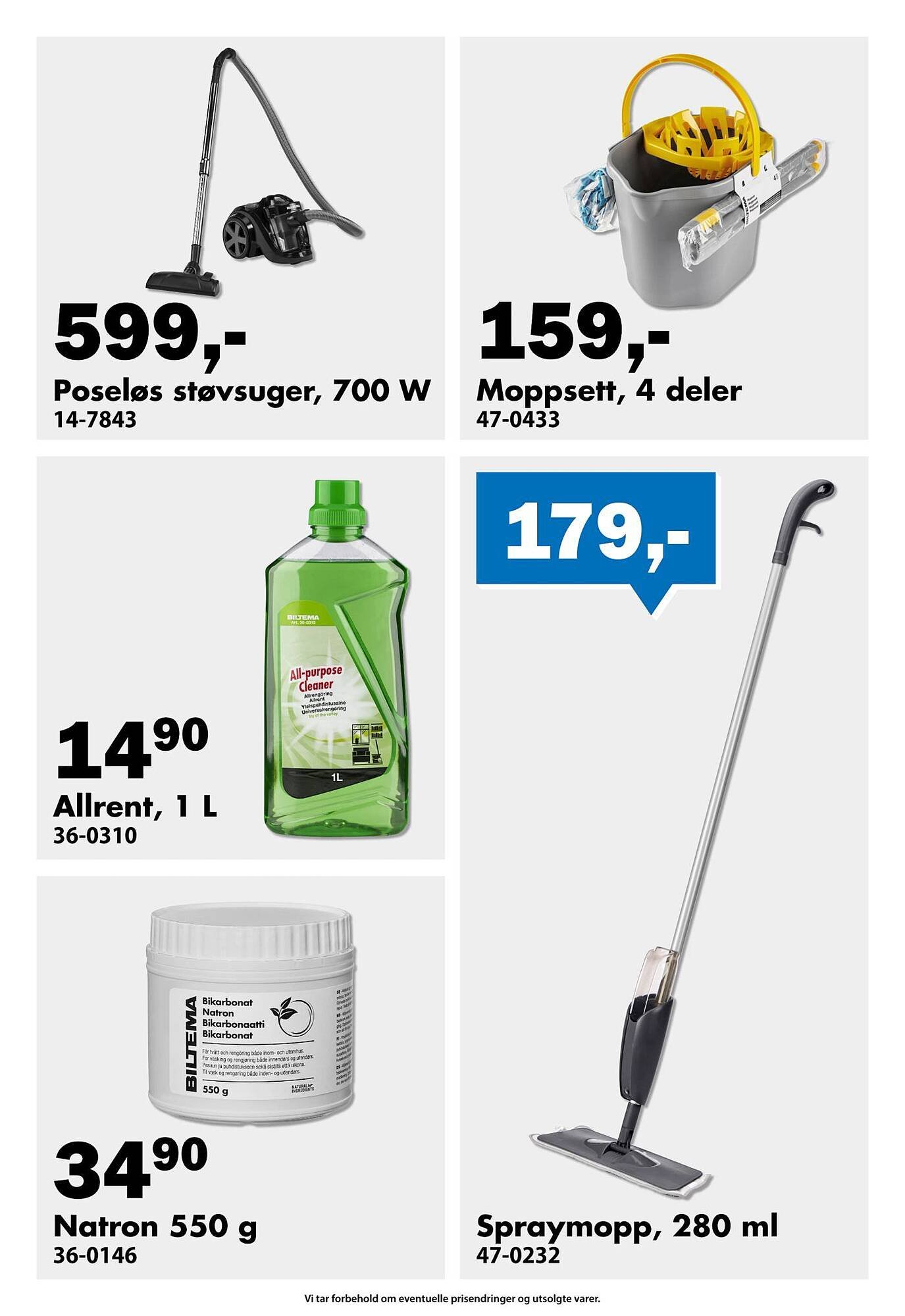 Biltema kundeavis (2026-01-08 - 2026-02-01)