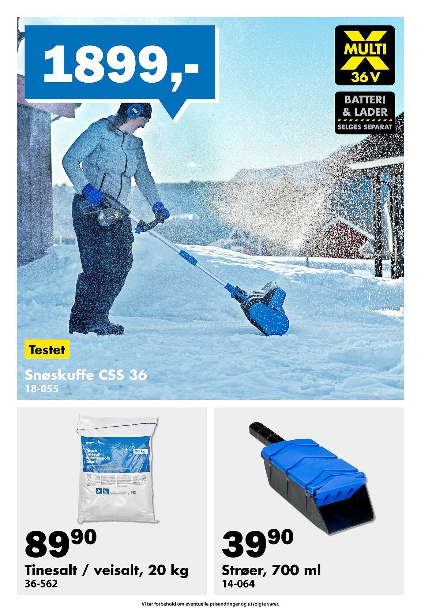 Biltema kundeavis (2026-01-08 - 2026-02-01)