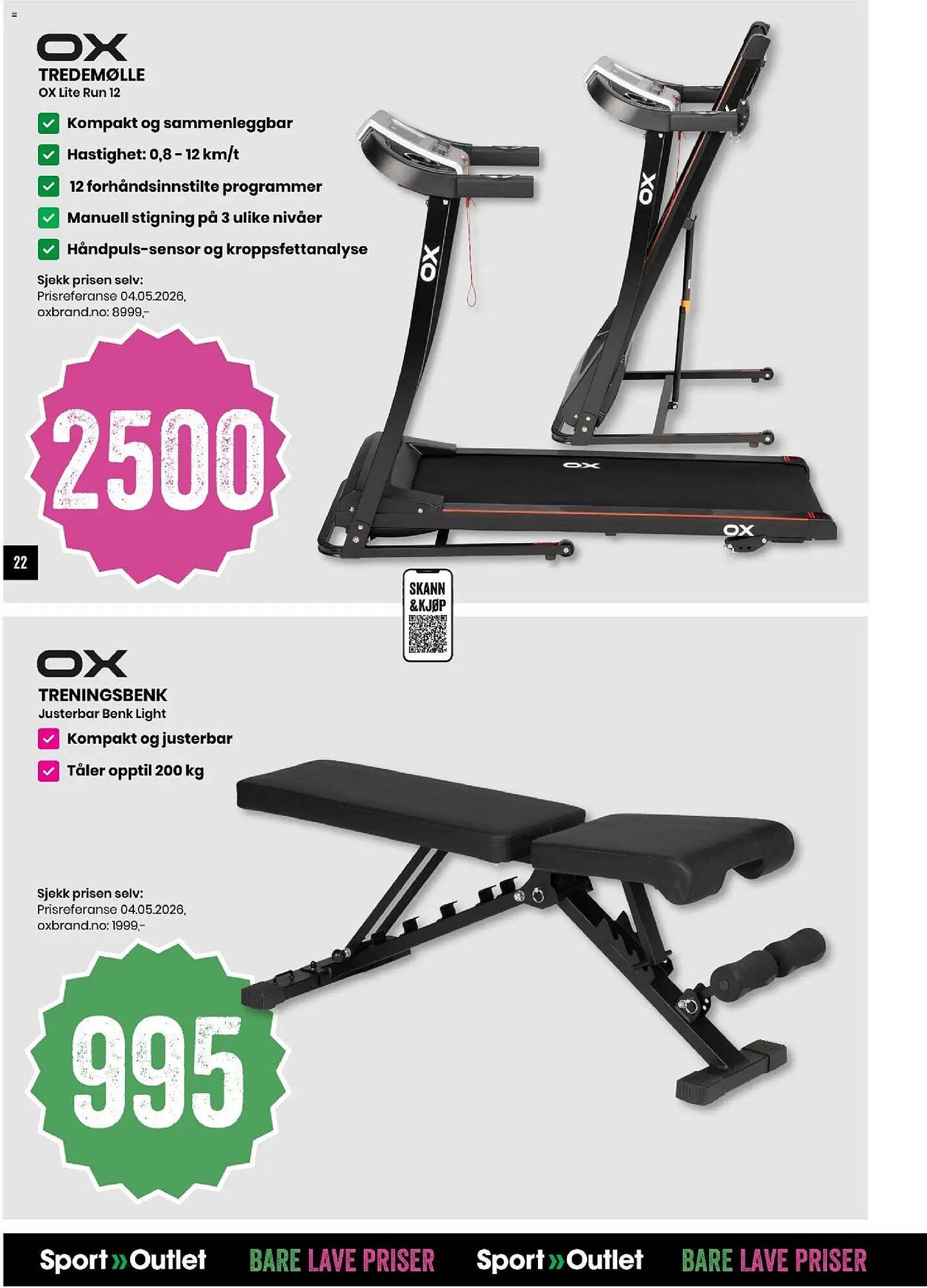Sport Outlet kundeavis (2026-05-19 - 2026-05-24)