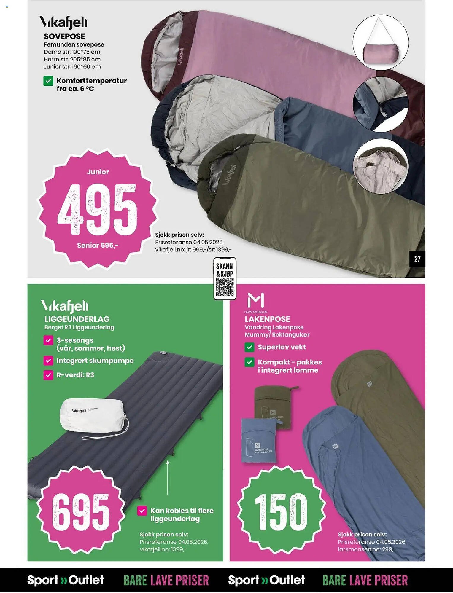Sport Outlet kundeavis (2026-05-19 - 2026-05-24)