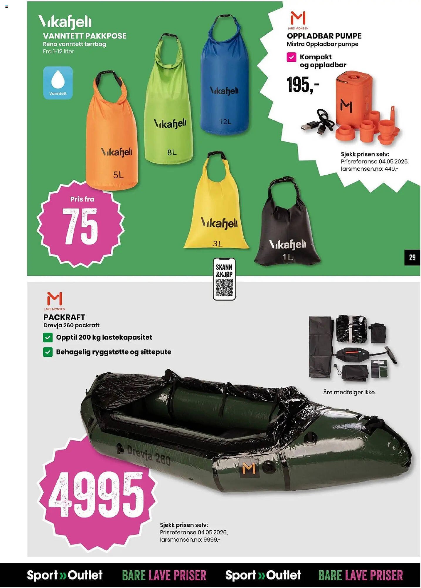 Sport Outlet kundeavis (2026-05-19 - 2026-05-24)