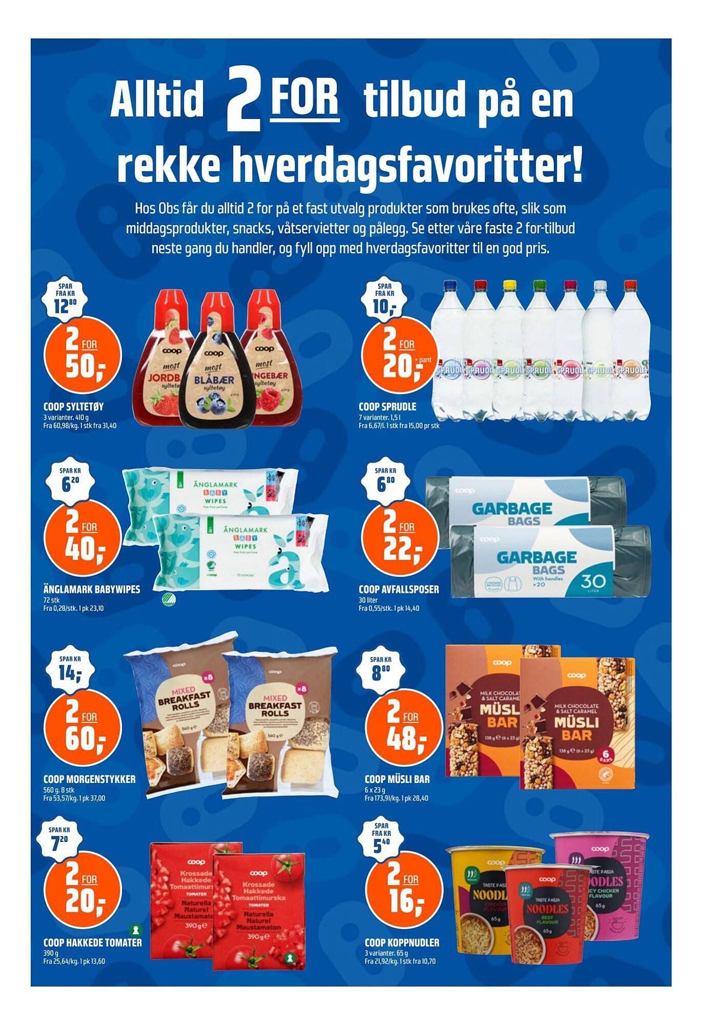 Coop Obs kundeavis (2025-10-19 - 2025-10-25)
