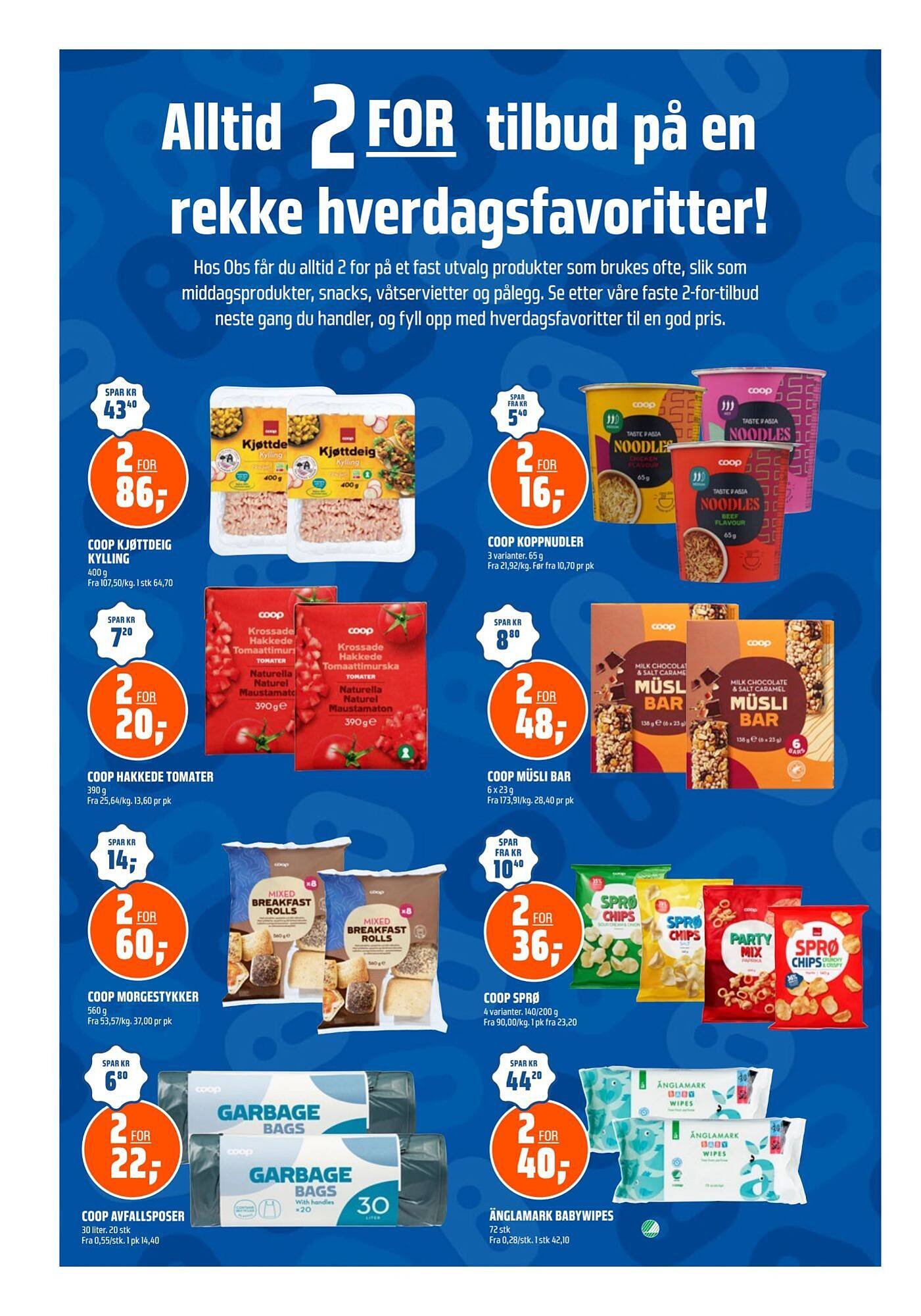 Coop Obs kundeavis (2025-10-05 - 2025-10-11)