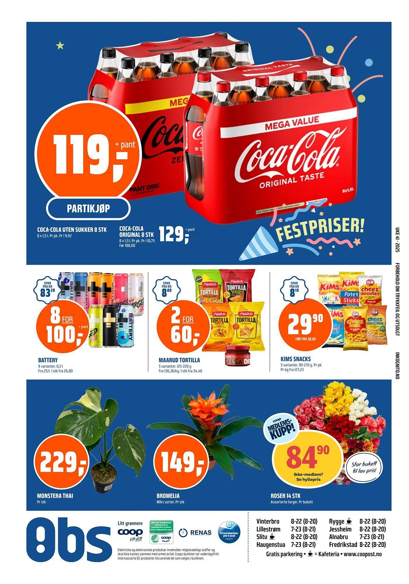 Coop Obs kundeavis (2025-10-05 - 2025-10-11)