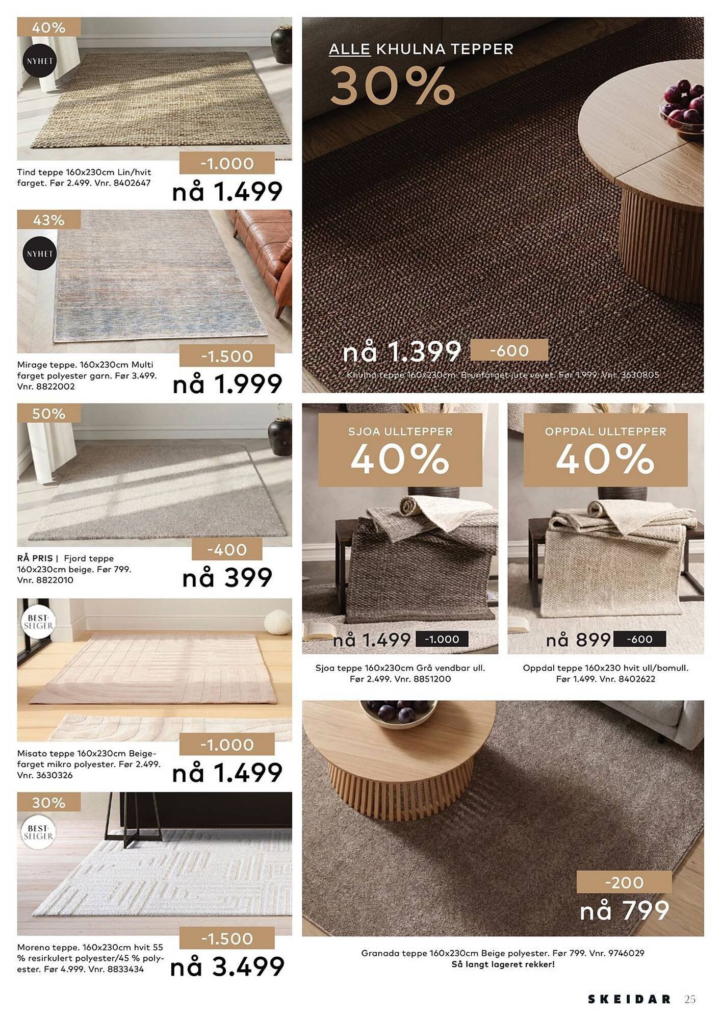 Skeidar kundeavis (2026-02-15 - 2026-02-21)