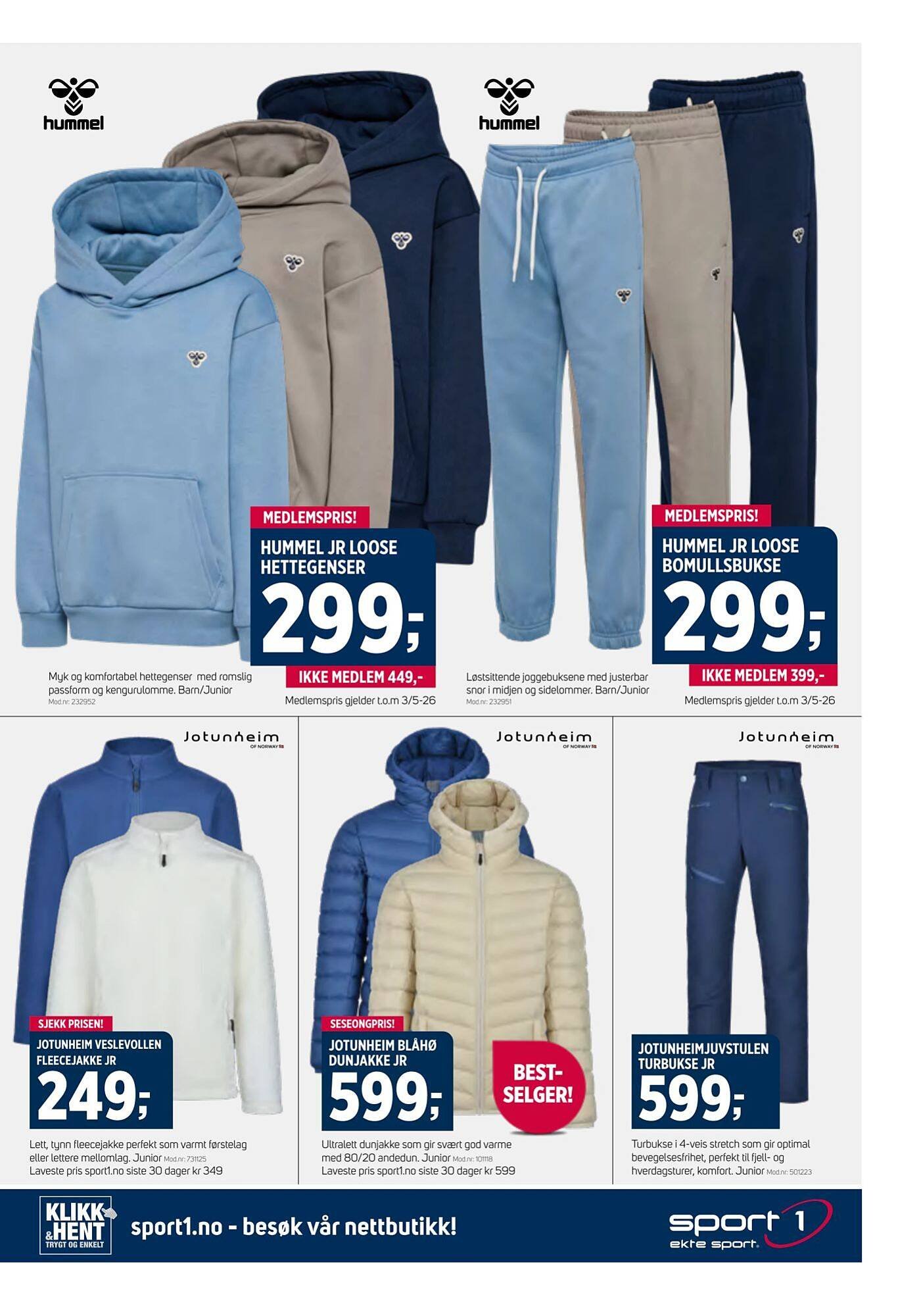 Sport 1 kundeavis (2026-04-19 - 2026-05-03)