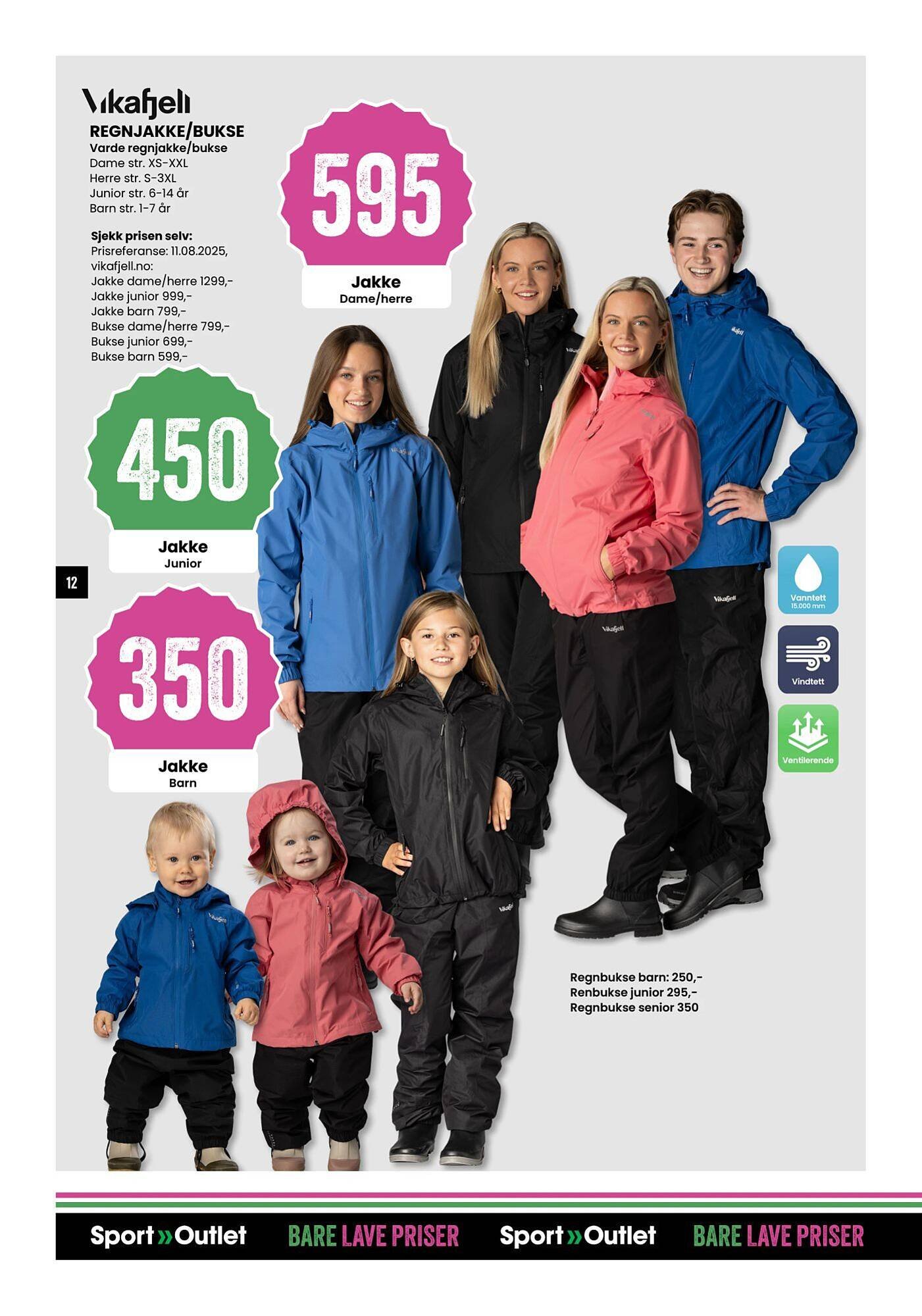 Sport Outlet kundeavis (2025-08-26 - 2025-08-31)