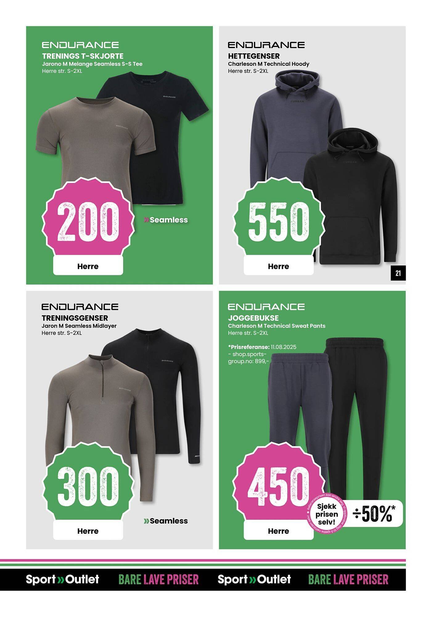 Sport Outlet kundeavis (2025-08-26 - 2025-08-31)