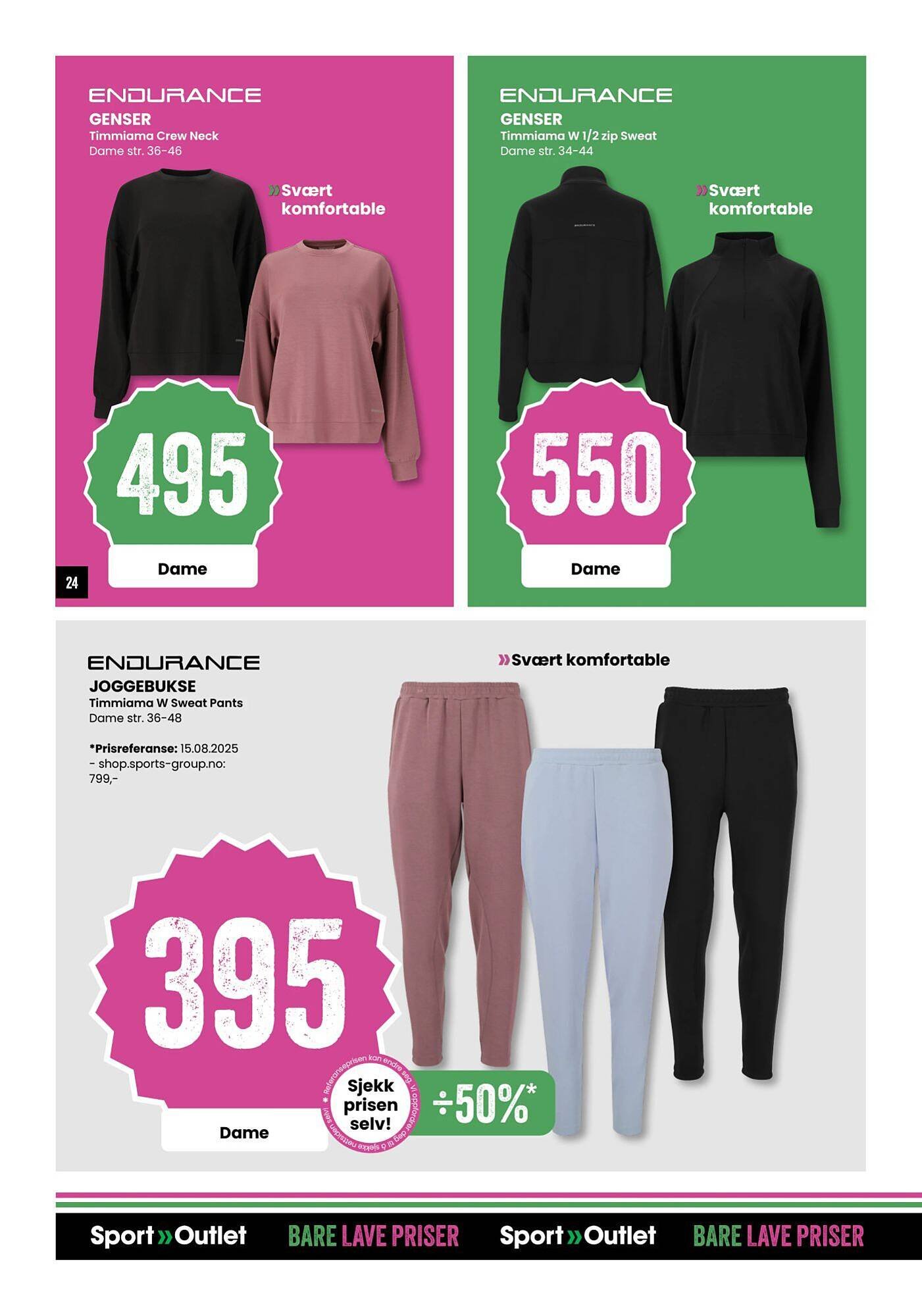 Sport Outlet kundeavis (2025-08-26 - 2025-08-31)