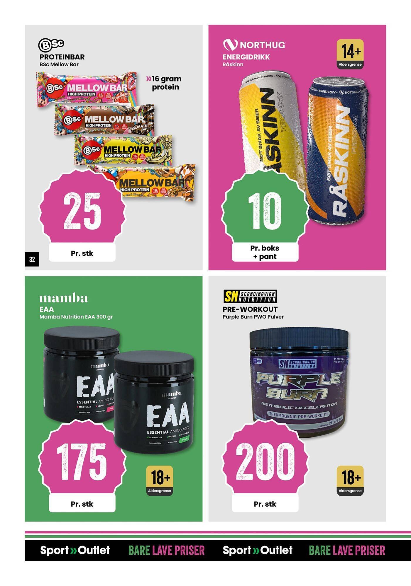 Sport Outlet kundeavis (2025-08-26 - 2025-08-31)