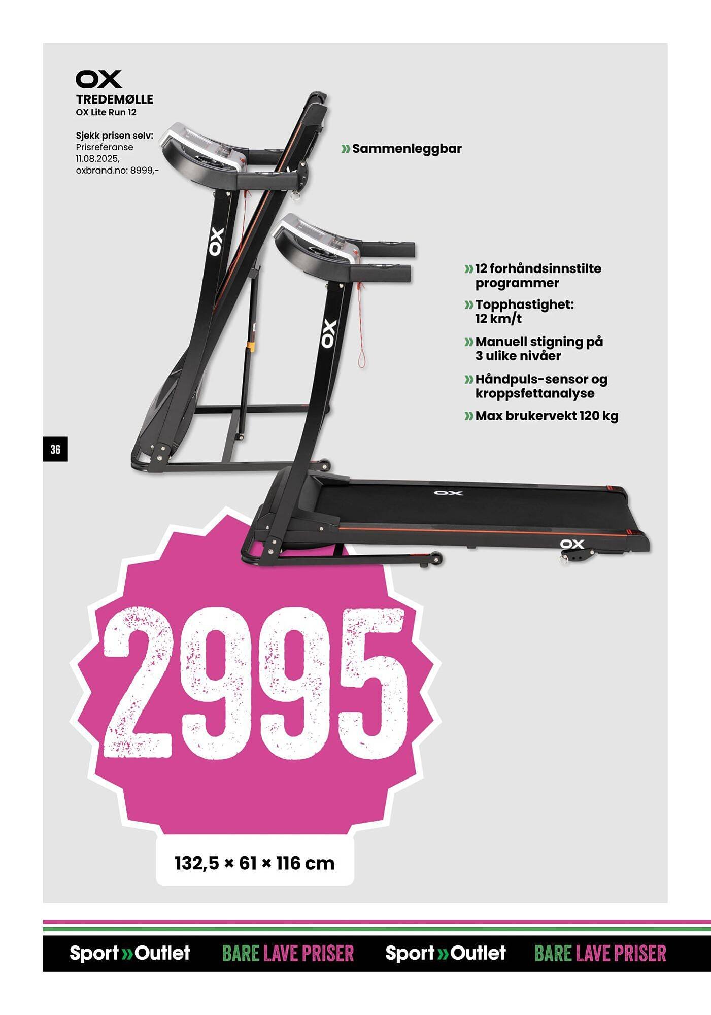 Sport Outlet kundeavis (2025-08-26 - 2025-08-31)