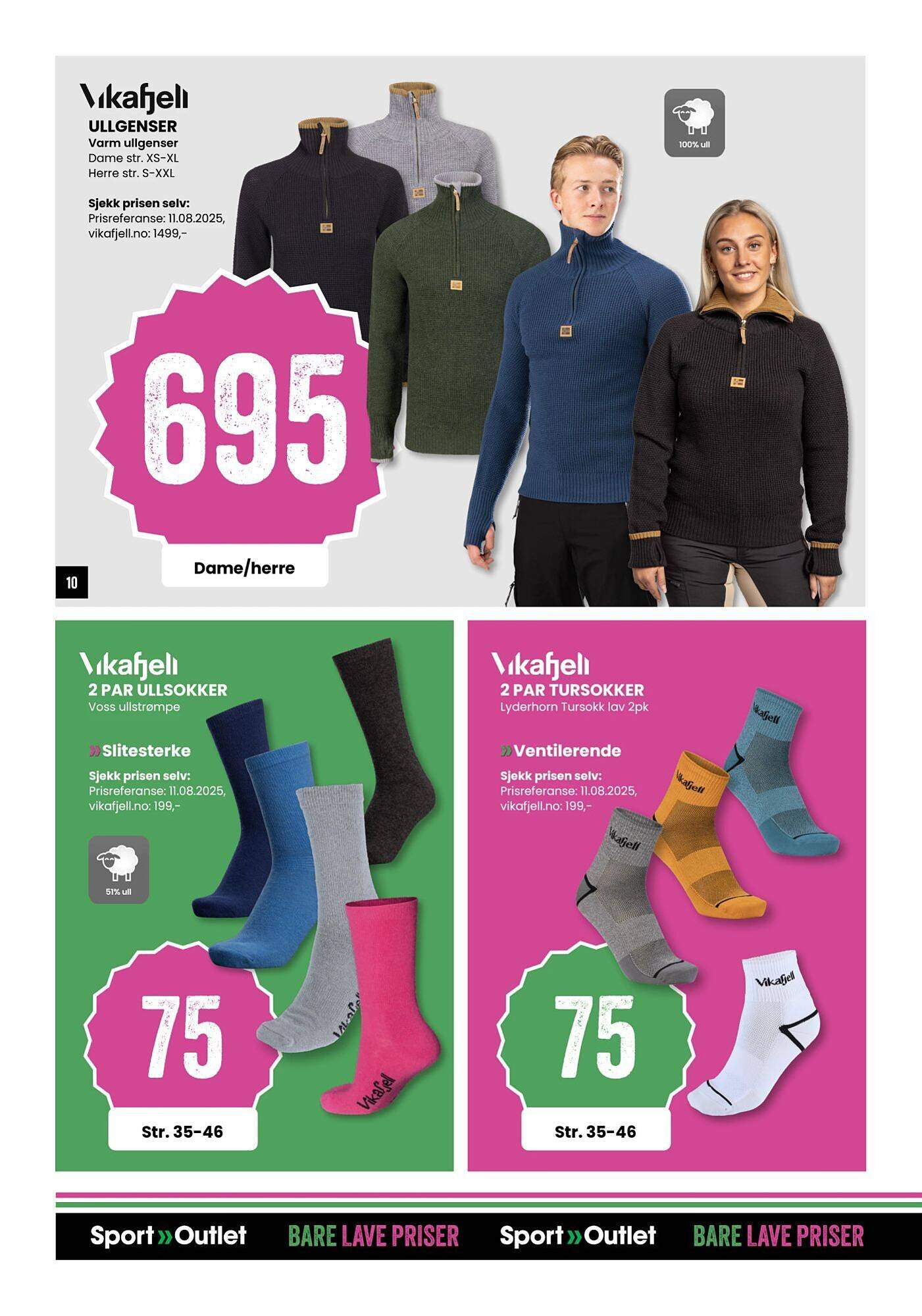 Sport Outlet kundeavis (2025-08-26 - 2025-08-31)