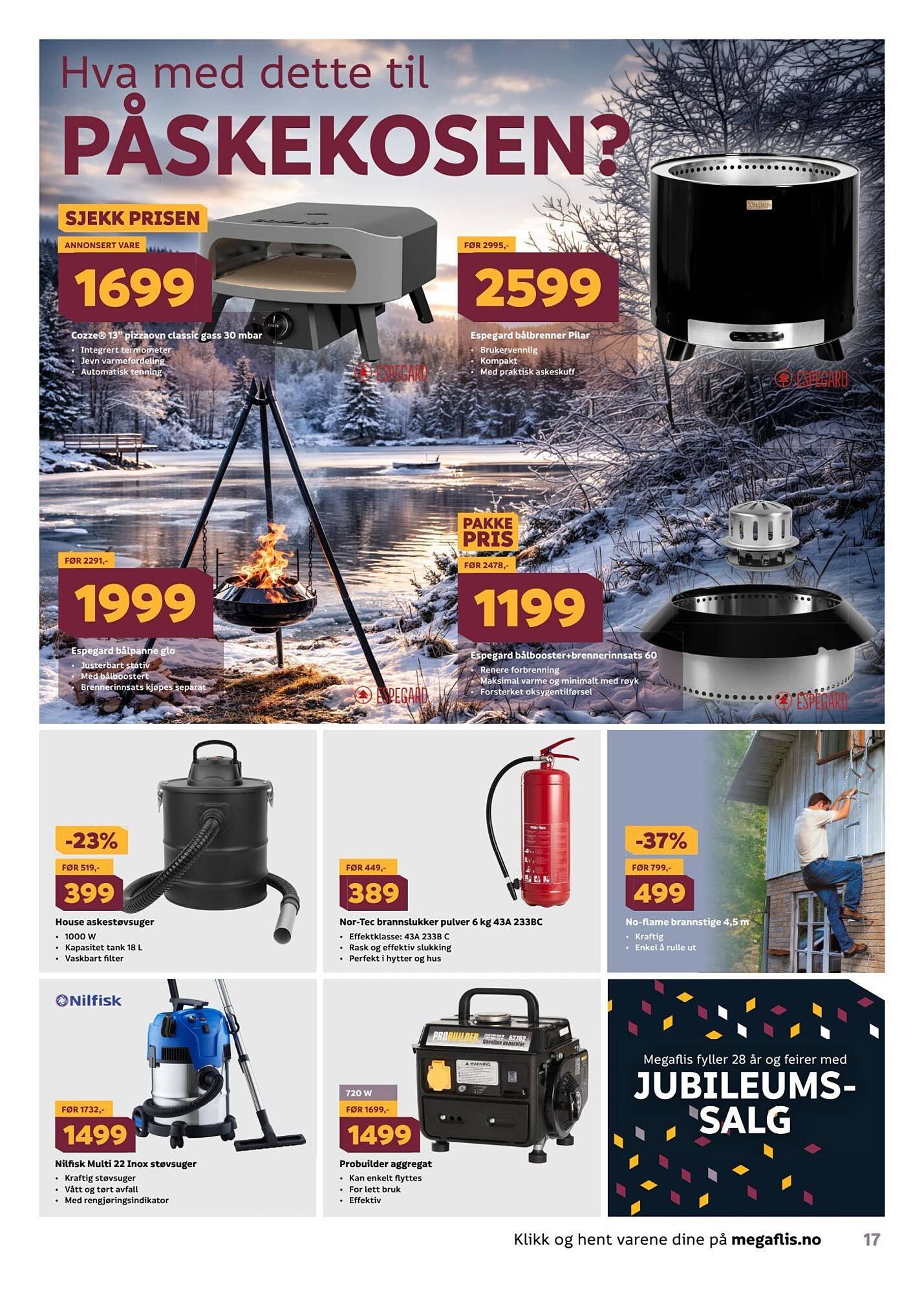 Megaflis kundeavis (2026-03-16 - 2026-04-07)