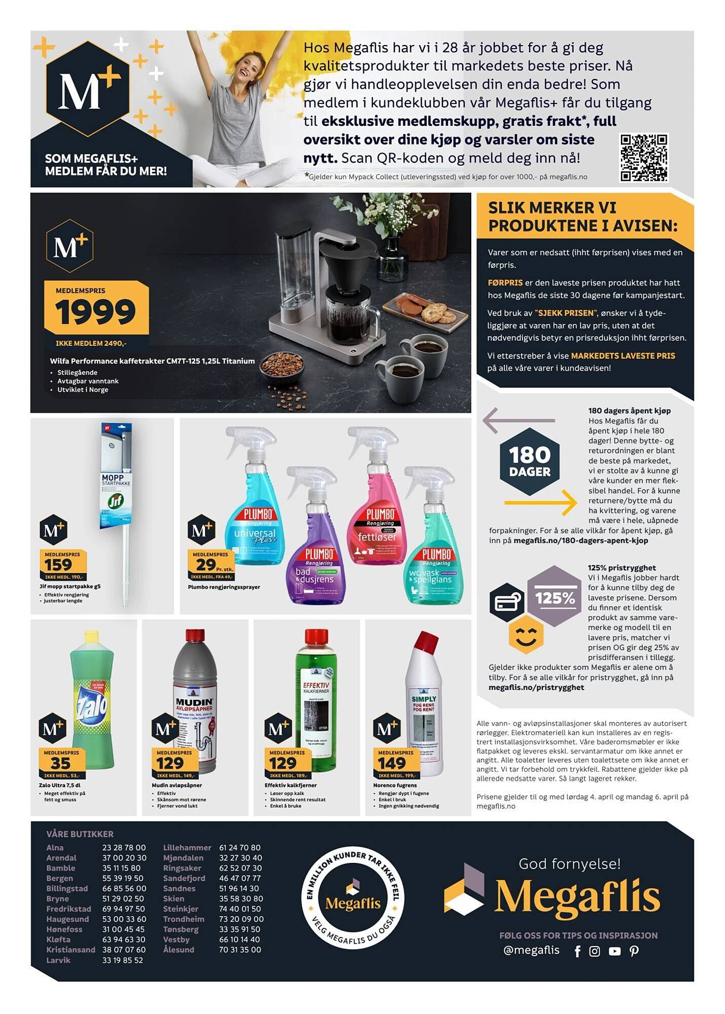 Megaflis kundeavis (2026-03-16 - 2026-04-07)