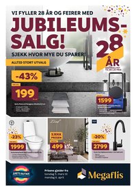 Megaflis kundeavis (2026-03-16 - 2026-04-07)