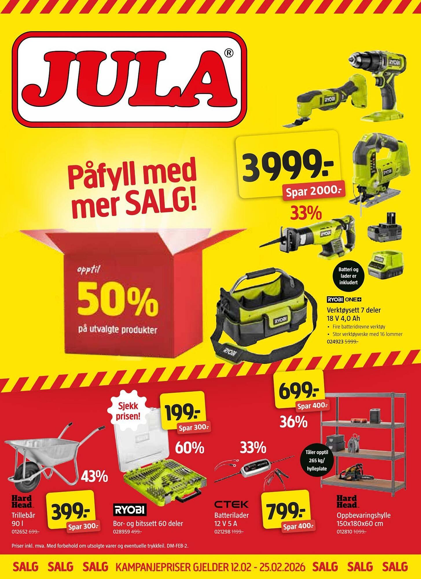 Jula kundeavis (2026-02-12 - 2026-02-26)