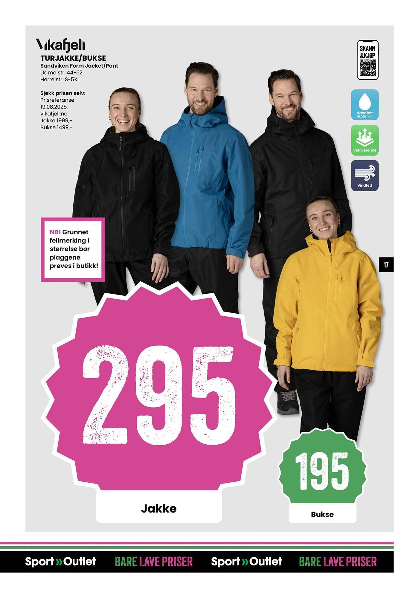 Sport Outlet kundeavis (2025-09-02 - 2025-09-07)
