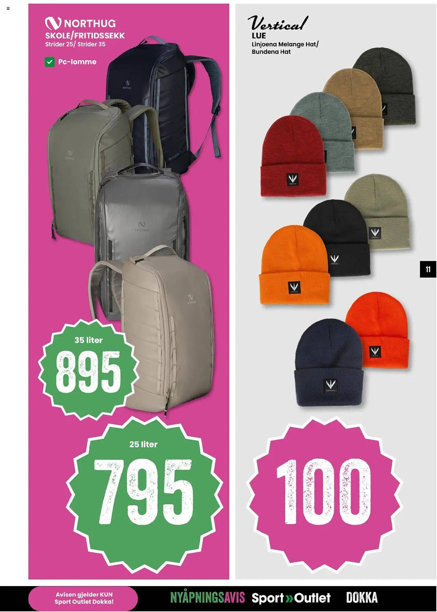 Sport Outlet kundeavis (2025-09-25 - 2025-09-28)