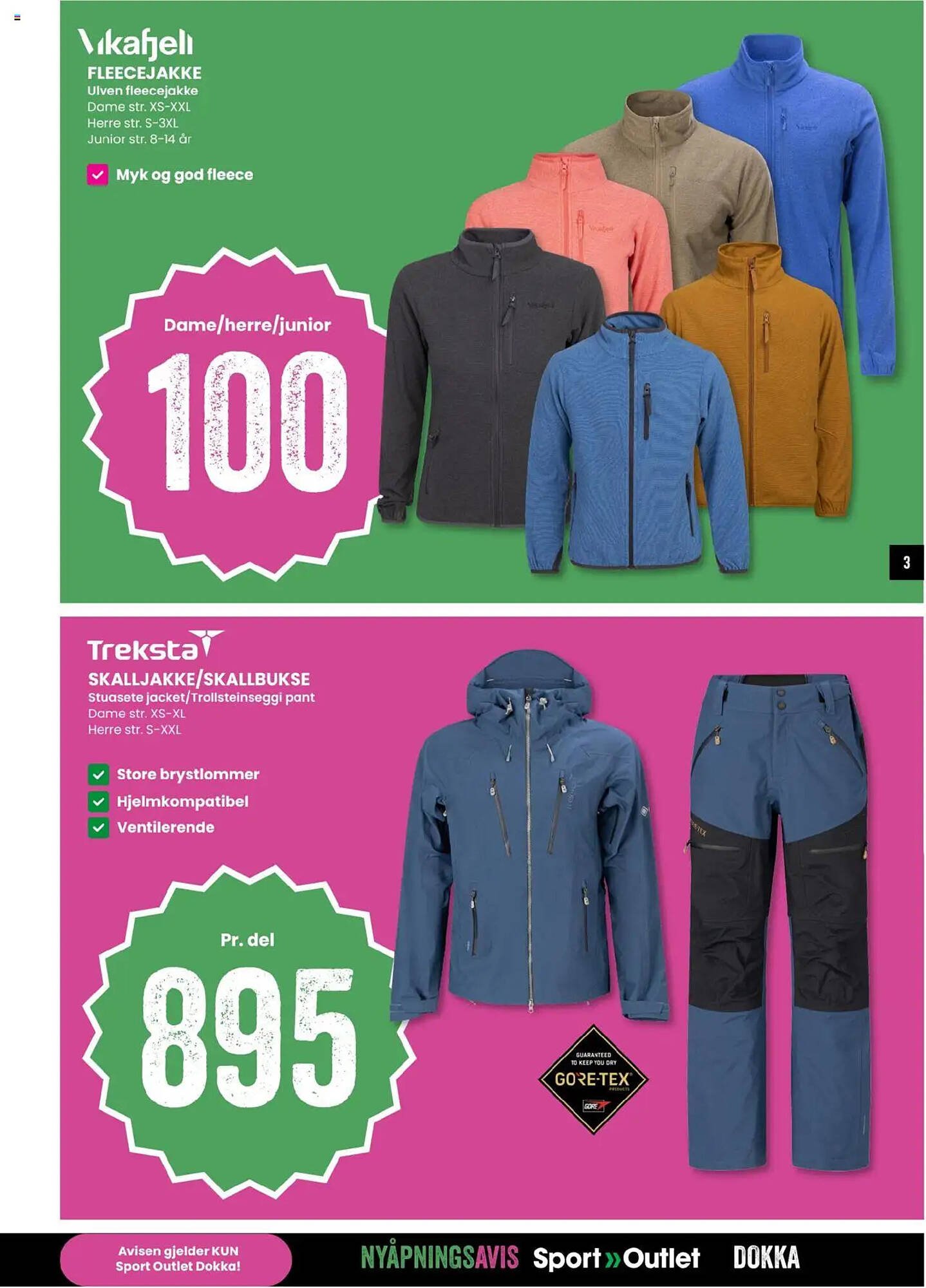 Sport Outlet kundeavis (2025-09-25 - 2025-09-28)