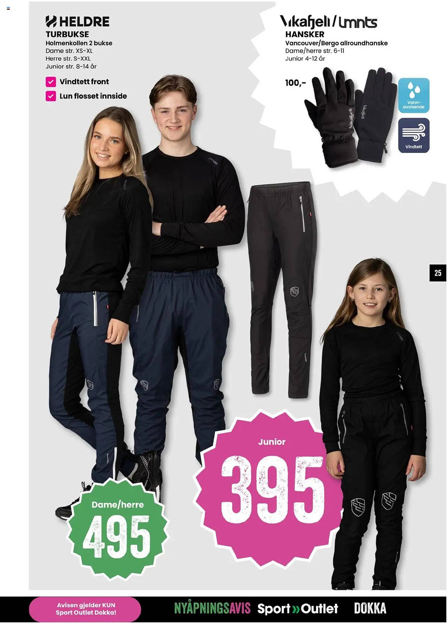 Sport Outlet kundeavis (2025-09-25 - 2025-09-28)