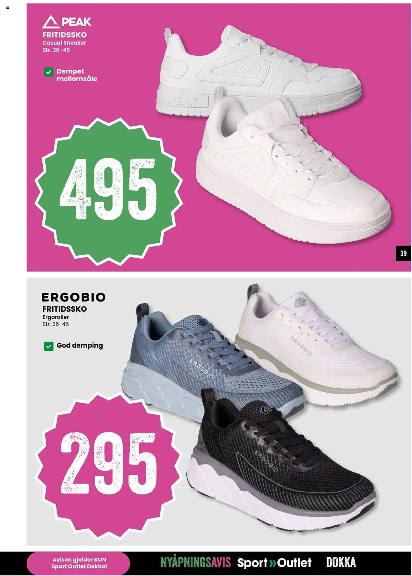 Sport Outlet kundeavis (2025-09-25 - 2025-09-28)