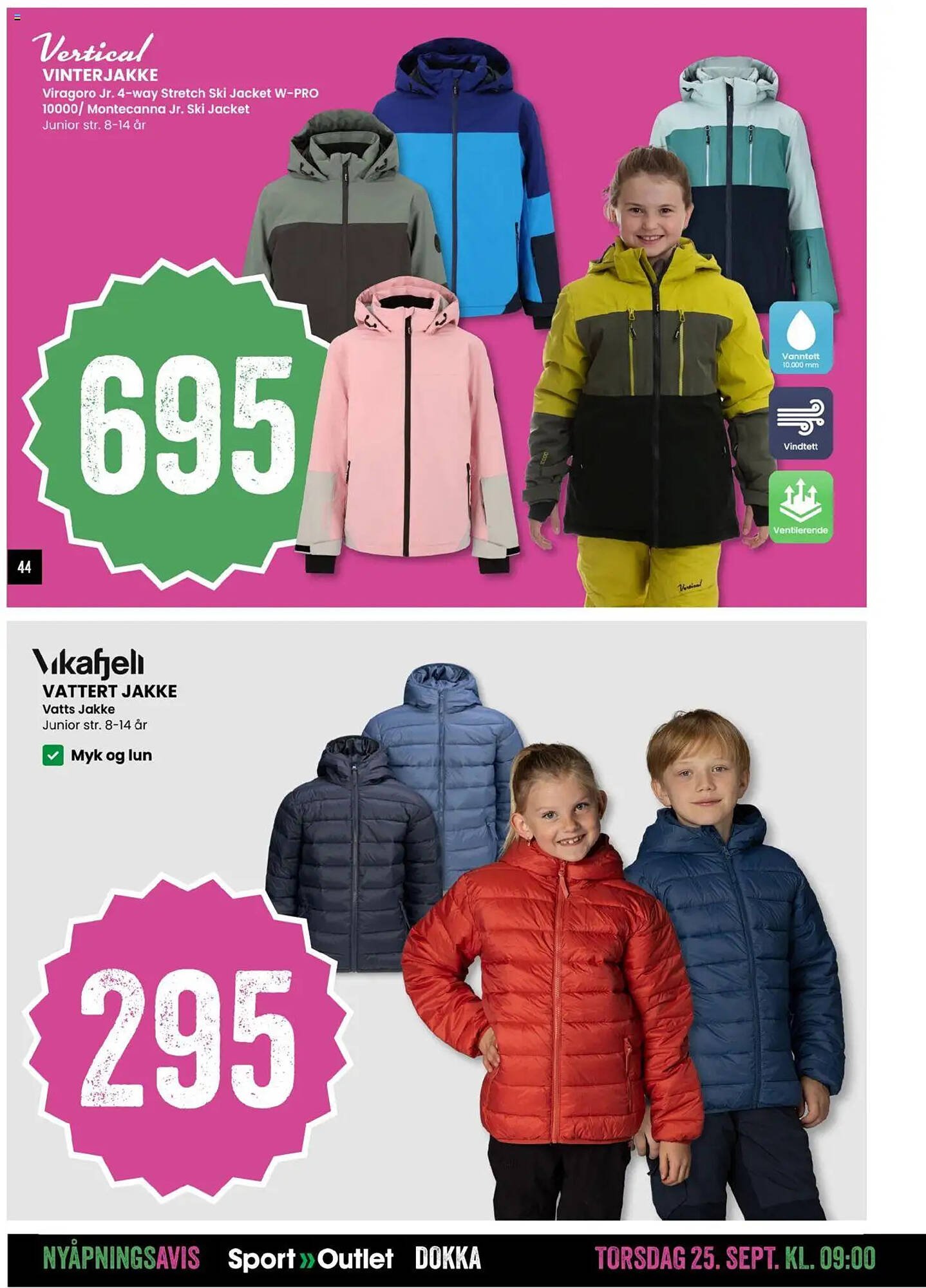 Sport Outlet kundeavis (2025-09-25 - 2025-09-28)