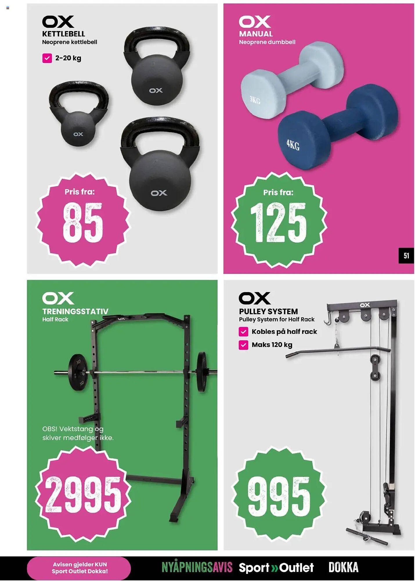 Sport Outlet kundeavis (2025-09-25 - 2025-09-28)