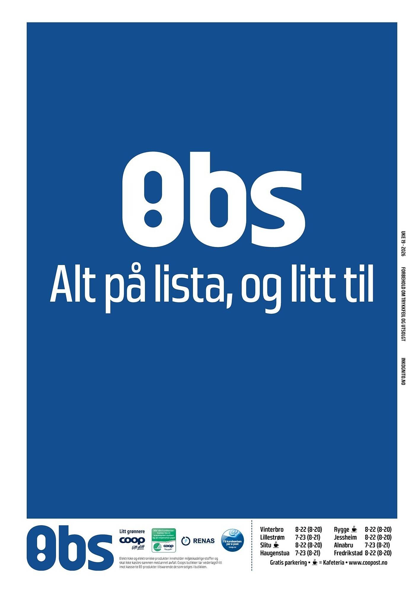 Coop Obs kundeavis (2026-05-03 - 2026-05-09)