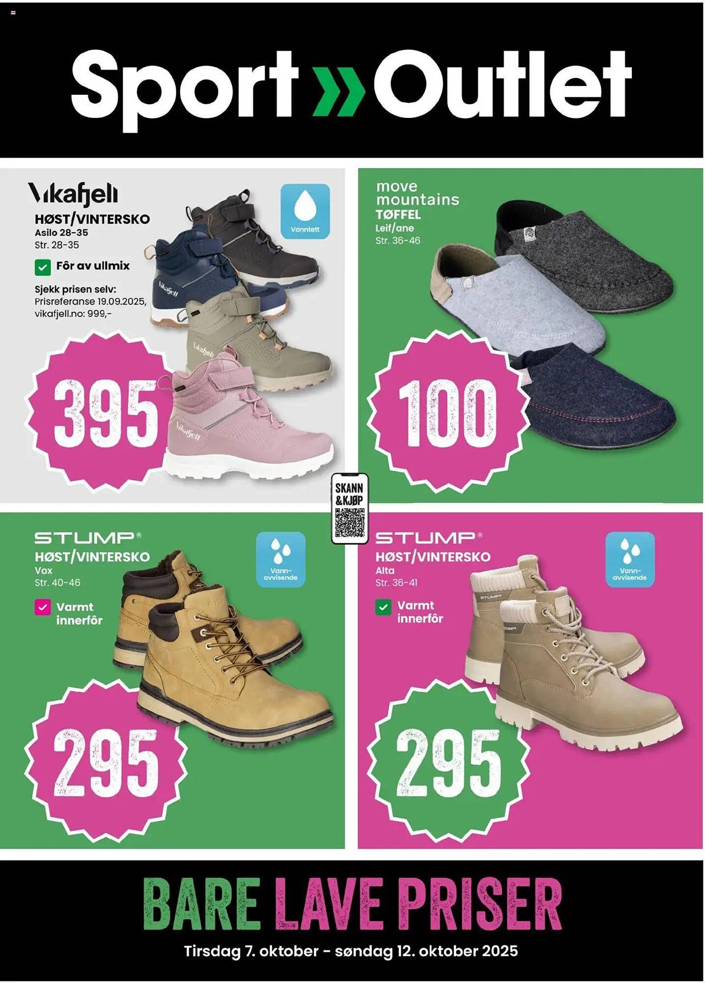 Sport Outlet kundeavis (2025-10-07 - 2025-10-12)