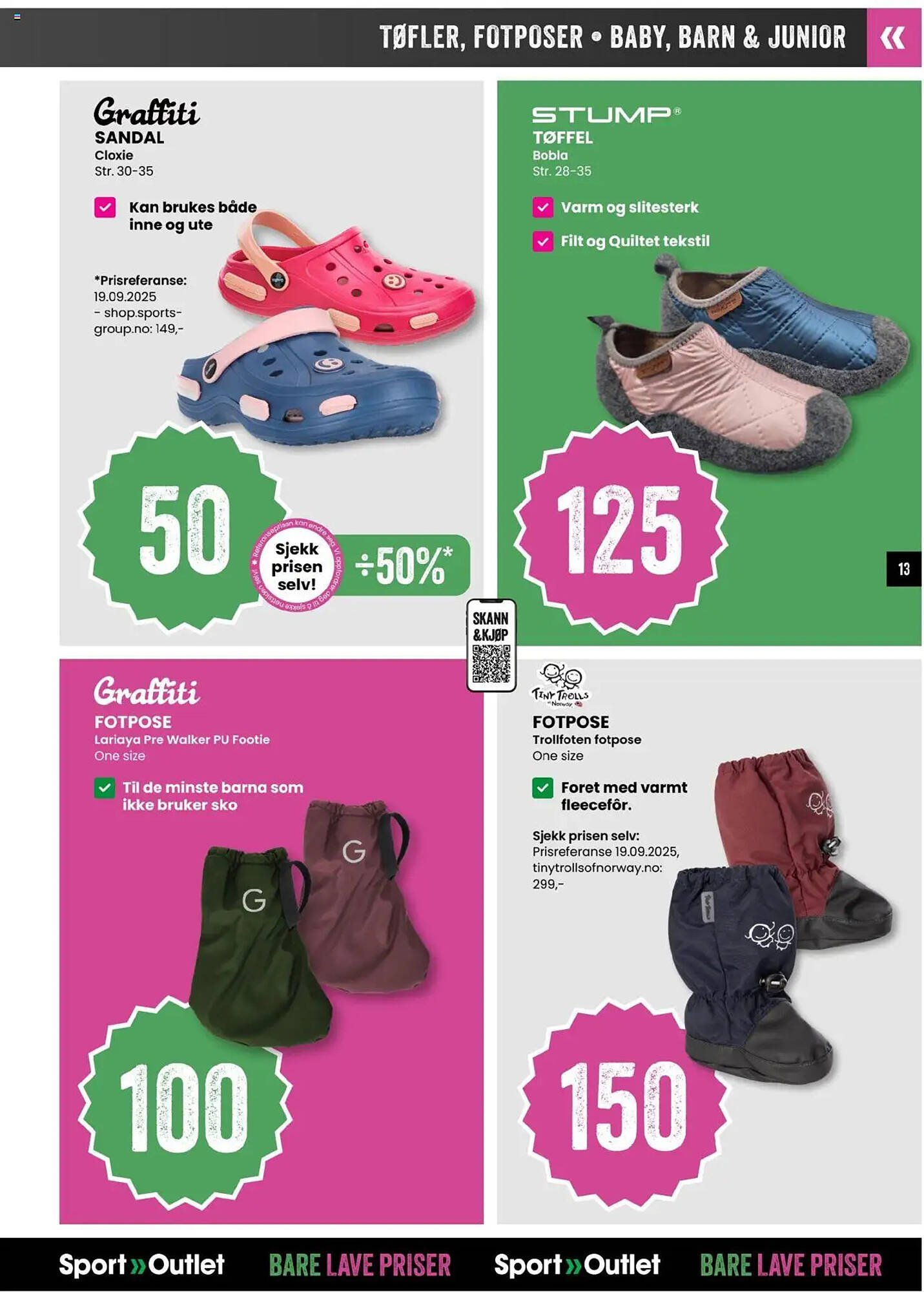 Sport Outlet kundeavis (2025-10-07 - 2025-10-12)
